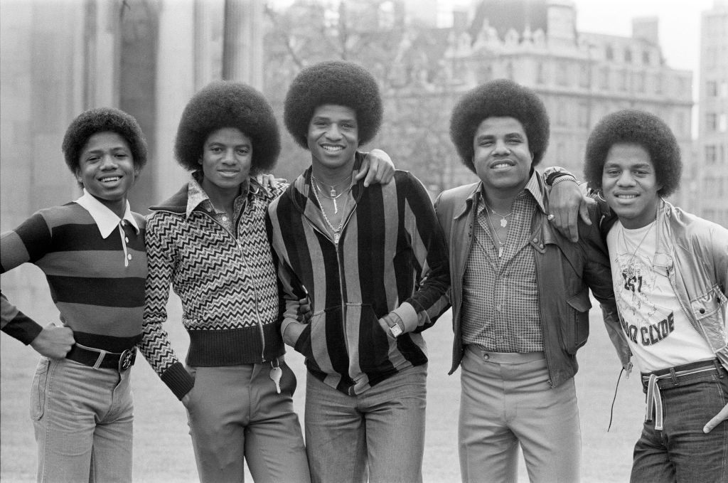 Foto de grupo de The Jacksons de los años setenta